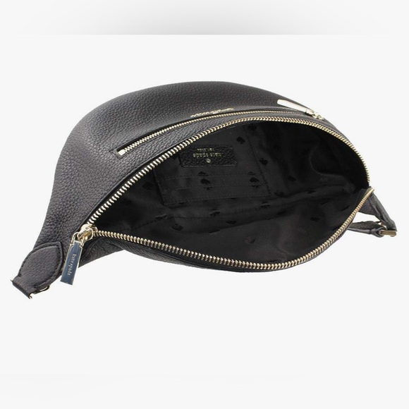 Kate Spade Black Crossbody Bag with Gold Accents - Picture 5 of 9